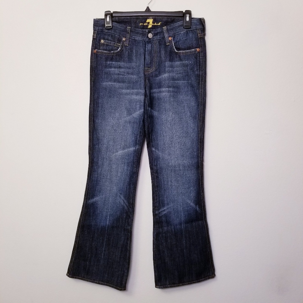 7 for all mankind Size 28 Blue Bootcut Jeans